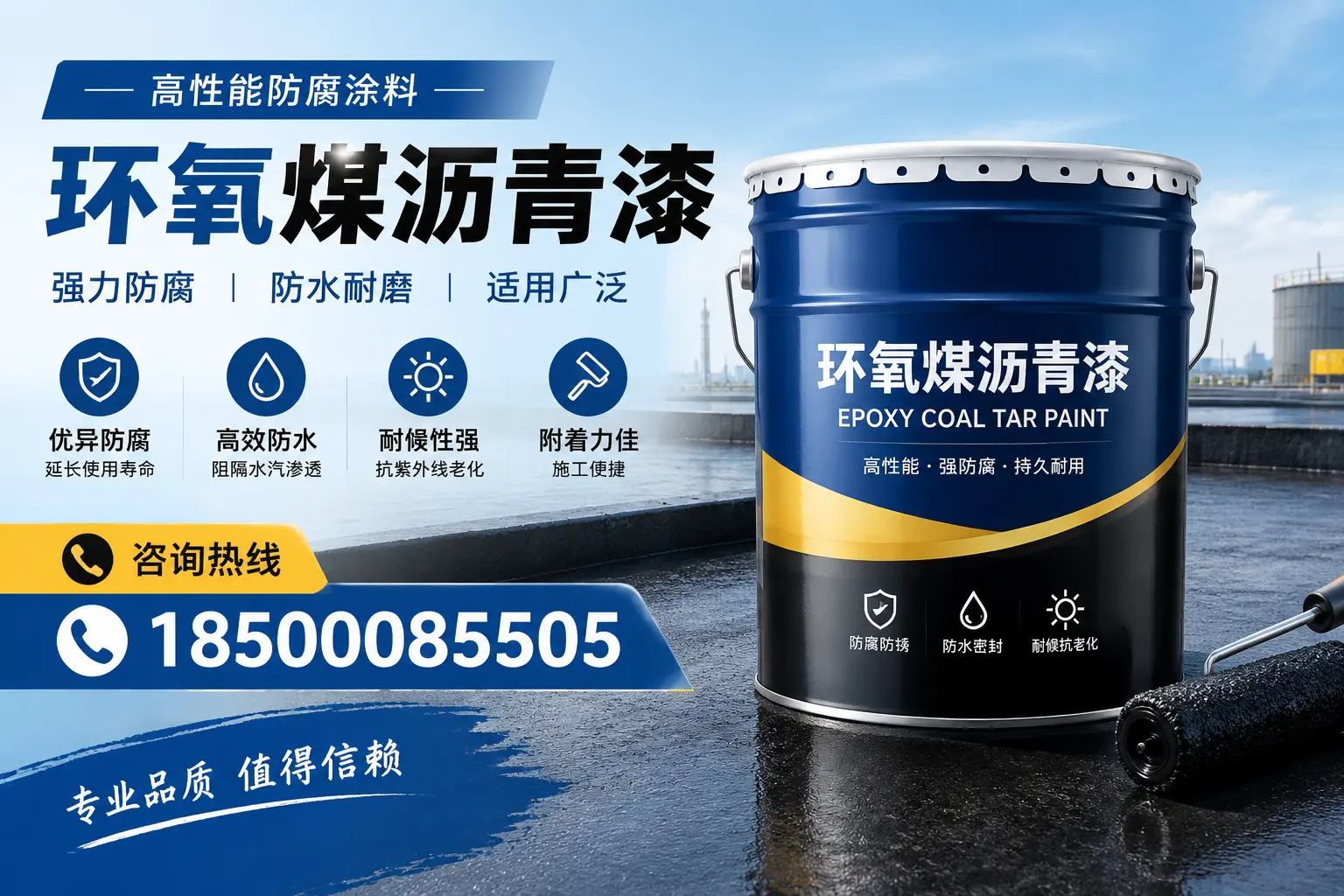 环氧煤沥青漆的主要成分与功能,秦皇岛用户深度了解